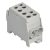 Fővezetéki sorkapocs szürke 2x25mm2+2x16mm2 HLAK25 1/2