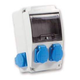 Ipari doboz szerelt 4x230V