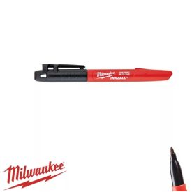   Jelölőtoll 1mm-vékony tartós hegyű filctoll fekete vízálló INKZALL Milwaukee