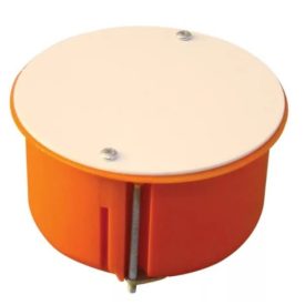 80-as kötődoboz gipszkartonhoz fedéllel