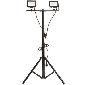 LED Reflektor Slim SMD 2x30W NW 4000K 2 fej Tripoddal