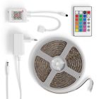 LED Szalag Bliszter 12V 22W SMD5050 30LED RGB+2700K IP65 5m WIFI TUYA + IR