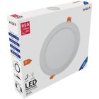 Avide LED Beépíthető Kerek Mennyezeti Lámpa ALU 12W CW 6400K