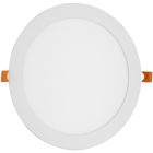 Avide LED Beépíthető Kerek Mennyezeti Lámpa ALU 18W CW 6400K