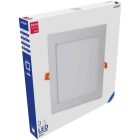 Avide LED Beépíthető Négyzetes Mennyezeti Lámpa ALU 24W CW 6400K