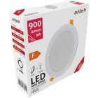 Avide LED Beépíthető Kerek Mennyezeti Lámpa Műanyag 9W WW 3000K