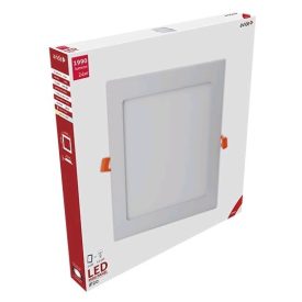   Avide LED Beépíthető Négyzetes Mennyezeti Lámpa ALU 24W WW 3000K