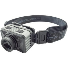 Fejlámpa Tölthető Fókuszálható Szenzoros 10W XHP50+RED