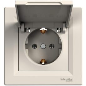Asfora csapfedeles dugalj (IP20)