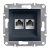 Asfora 2xRJ45