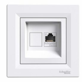 Asfora 1xRJ45 számítógép aljzat, Cat6