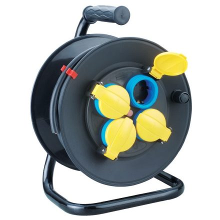 Kábeldobos IP44 Hosszabbító 4 Foglalat 20m GT 3x1,5