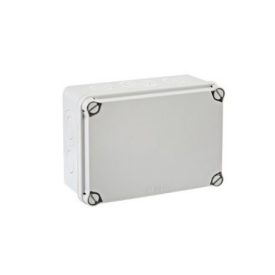  Kötődoboz 178x154x99 IP55 kitörhető szürke