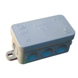 Kötődoboz 75x45x40mm IP54 szürke