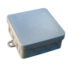Kötődoboz 85x85x40mm IP54 szürke
