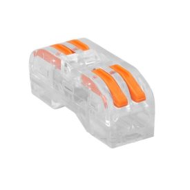 Csavar nélküli vezetékösszekötő 2P 0,5-4mm2