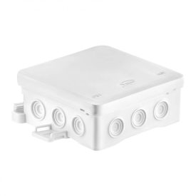 Kötődoboz 100x100x40mm IP54 fehér