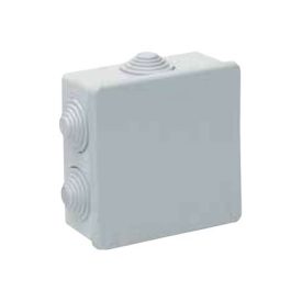 Kötődoboz 80x80x35 IP55 szürke