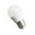 Led izzó 8W melegfehér miniglobe